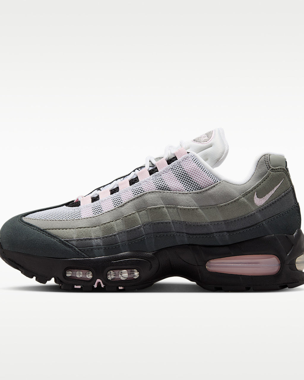 W Nike Air Max 95 Big Bubble (Black/Pink Foam-White)