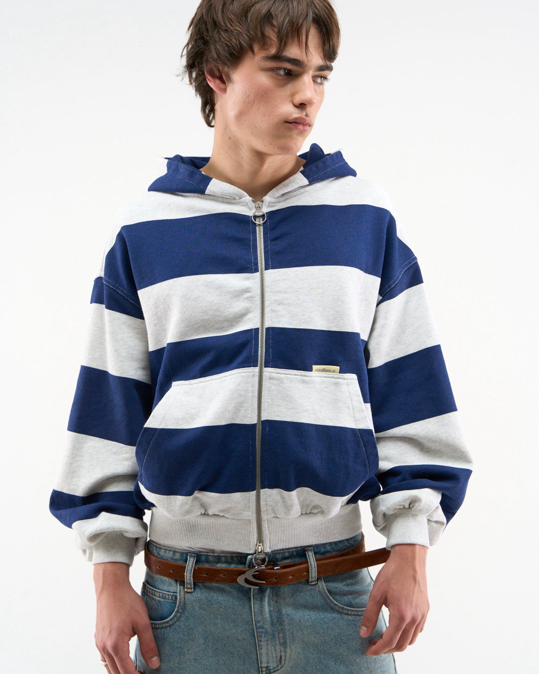 Club Navy Zipper