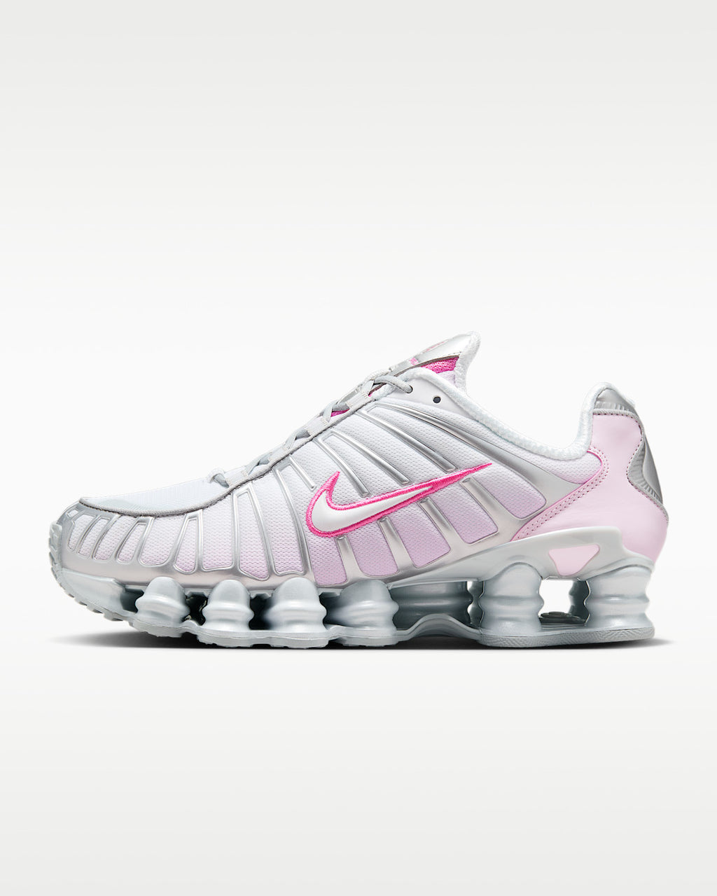 Wmns Nike Shox TL (Mtlc Platinum/Pinksicle)