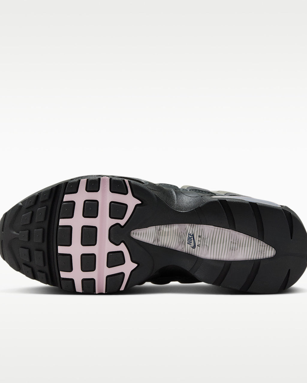 W Nike Air Max 95 Big Bubble (Black/Pink Foam-White)