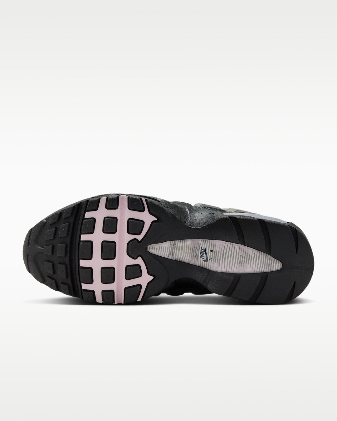 W Nike Air Max 95 Big Bubble (Black/Pink Foam-White)