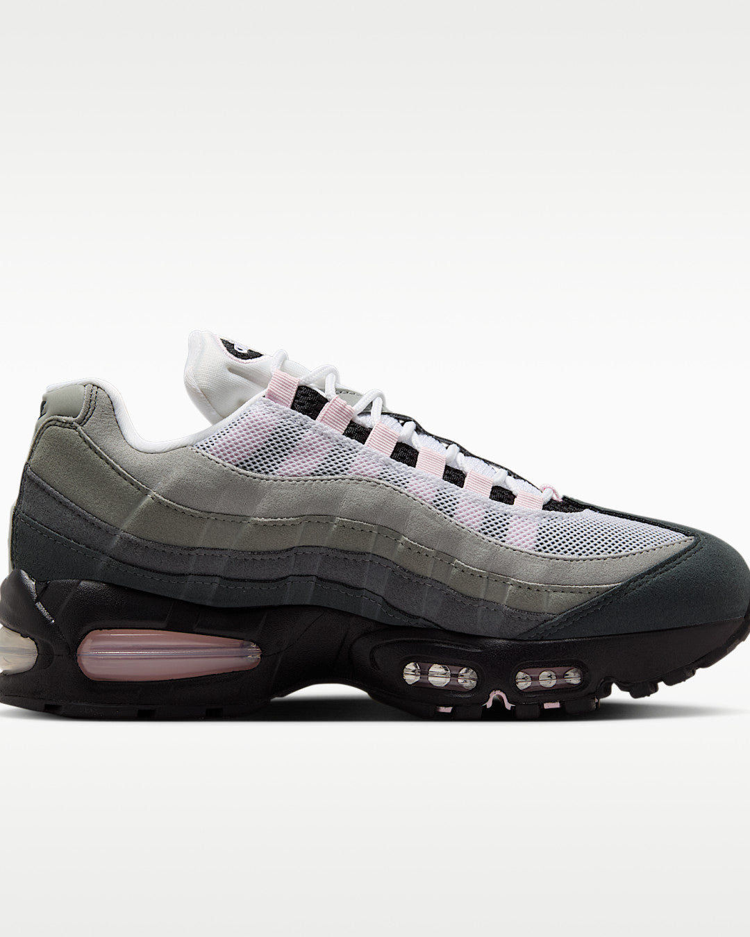 W Nike Air Max 95 Big Bubble (Black/Pink Foam-White)