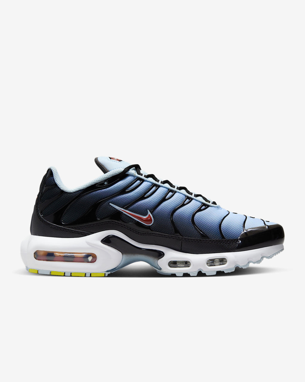 Nike Air Max Plus (Black/Blue Tint/Iron Grey/Rugged Orange)