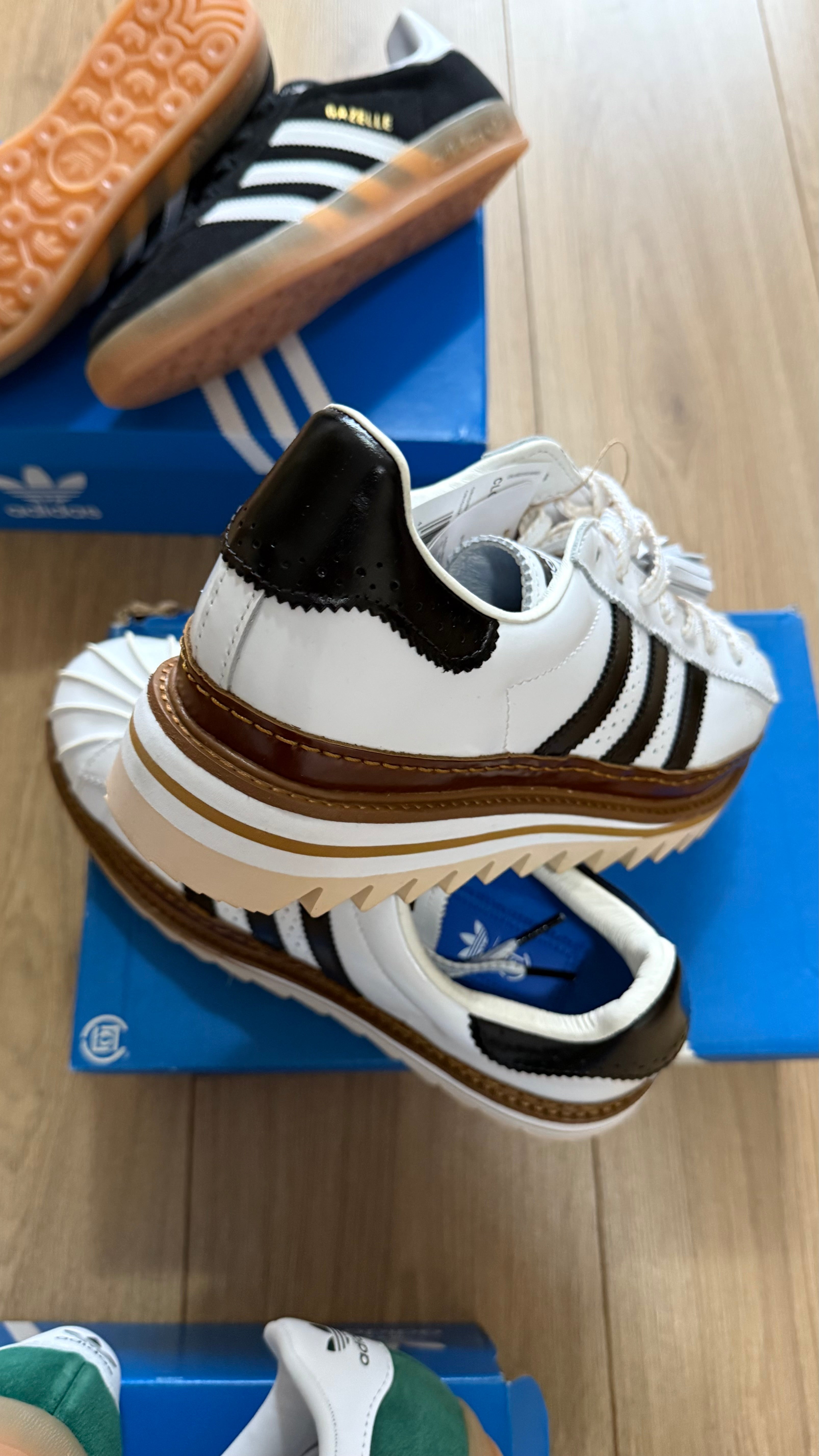 Adidas súper stars x Clot (con caja)