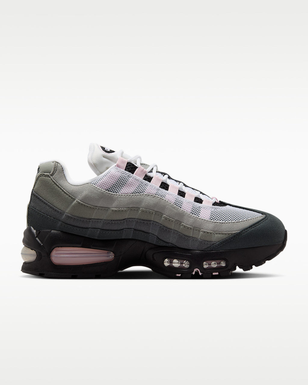 W Nike Air Max 95 Big Bubble (Black/Pink Foam-White)