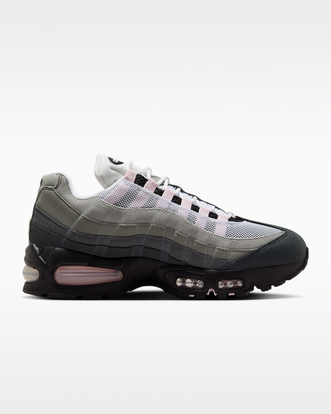 W Nike Air Max 95 Big Bubble (Black/Pink Foam-White)