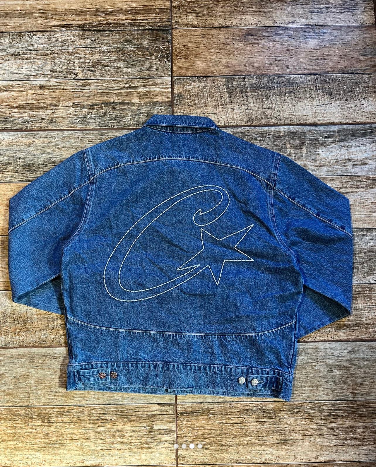 Corteiz C-Star Denim Trucker Jacket