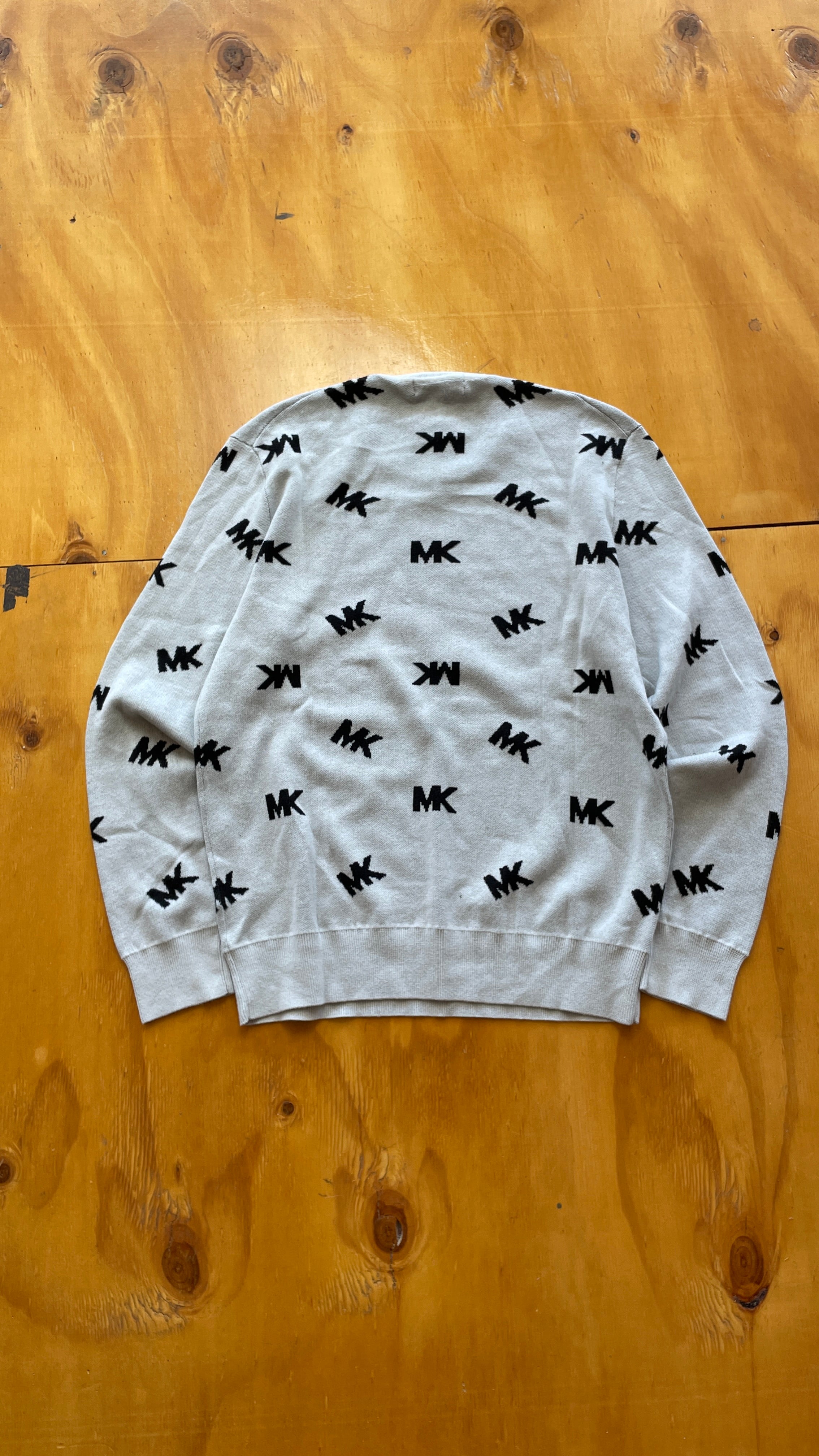 Michael Kors Sweater Multilogo Gray