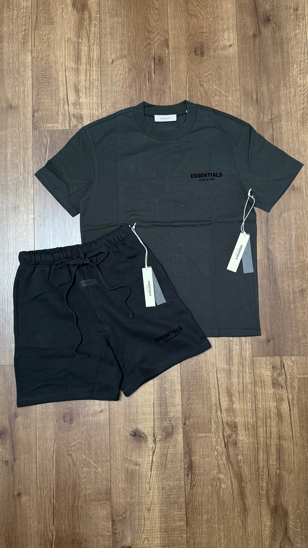 Conjunto Essentials Stretch Lim (Full Black)