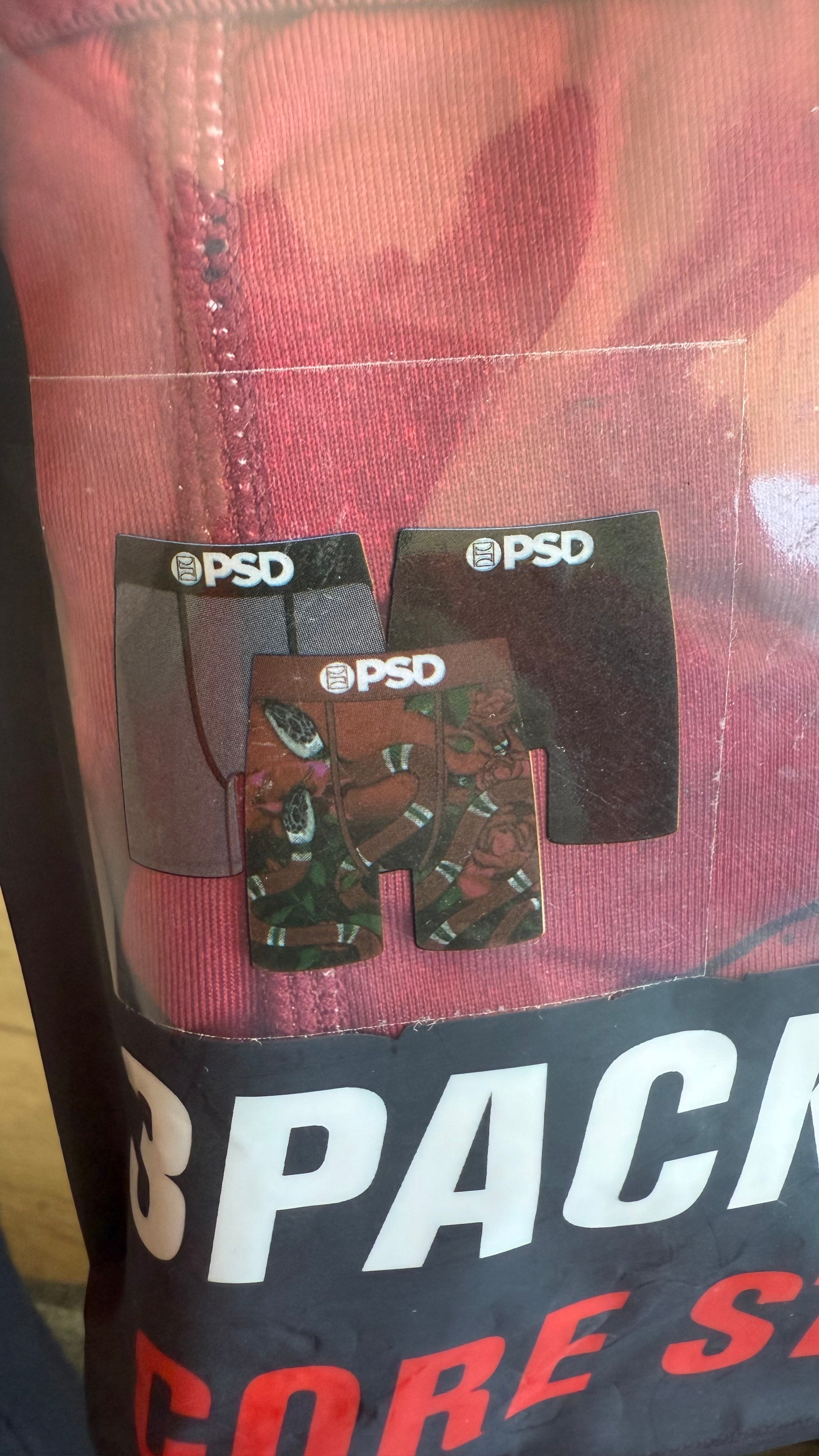 Pack de 3 Boxers PSD - Red Snakes