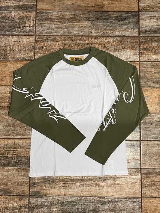 Corteiz Allstarz Raglan LS Tee