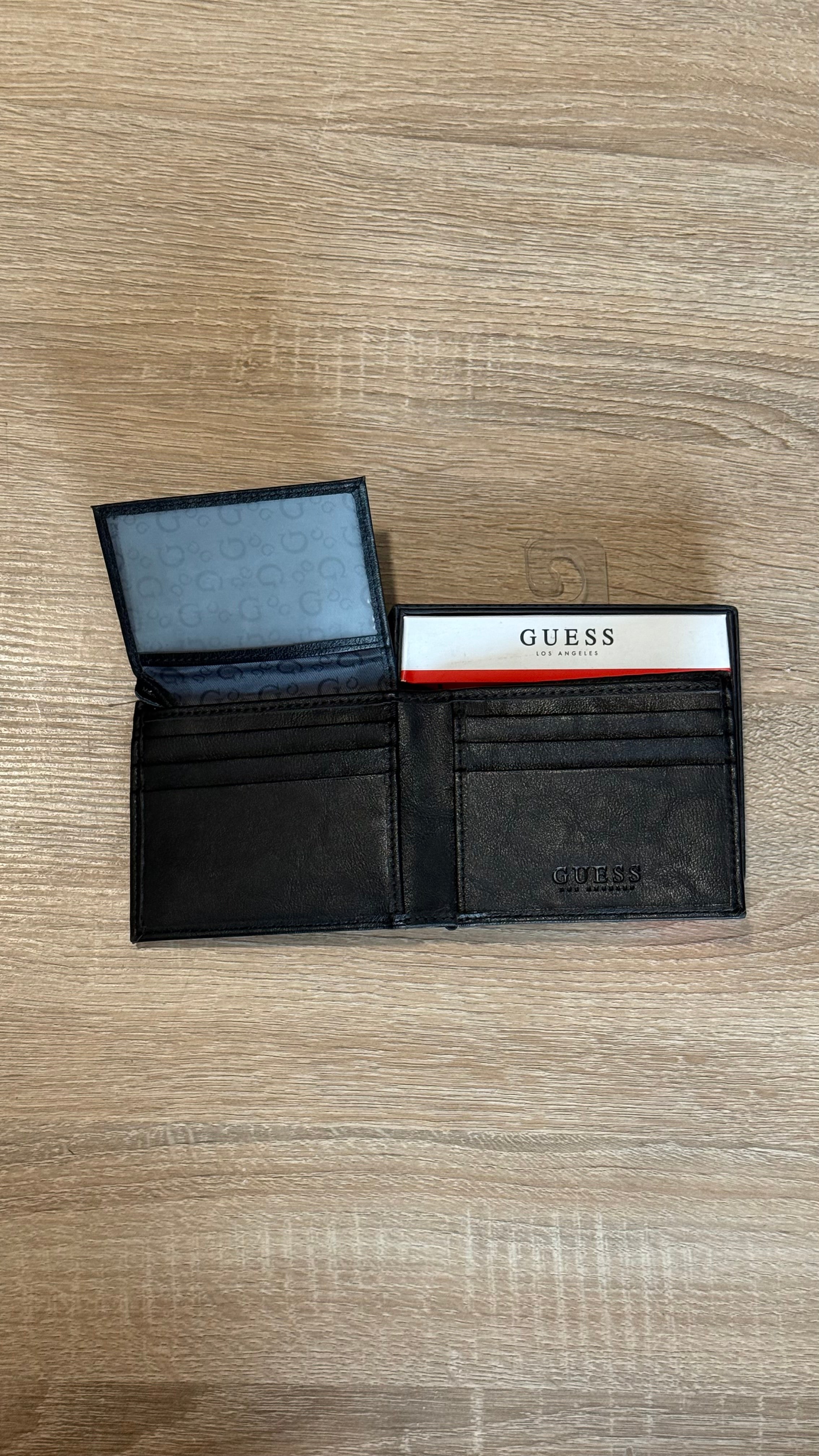 Billetera Guess G Logo Black