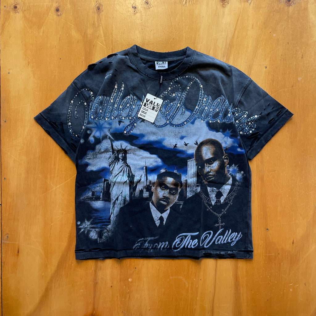 Valley Tee Black Shiny