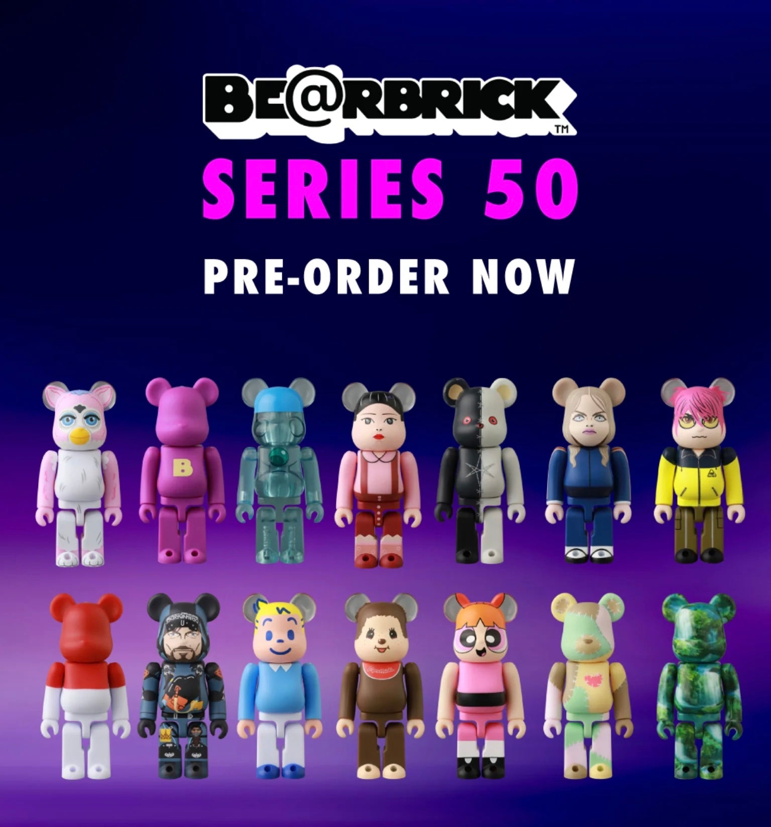 BEARBRICK SERIE 50