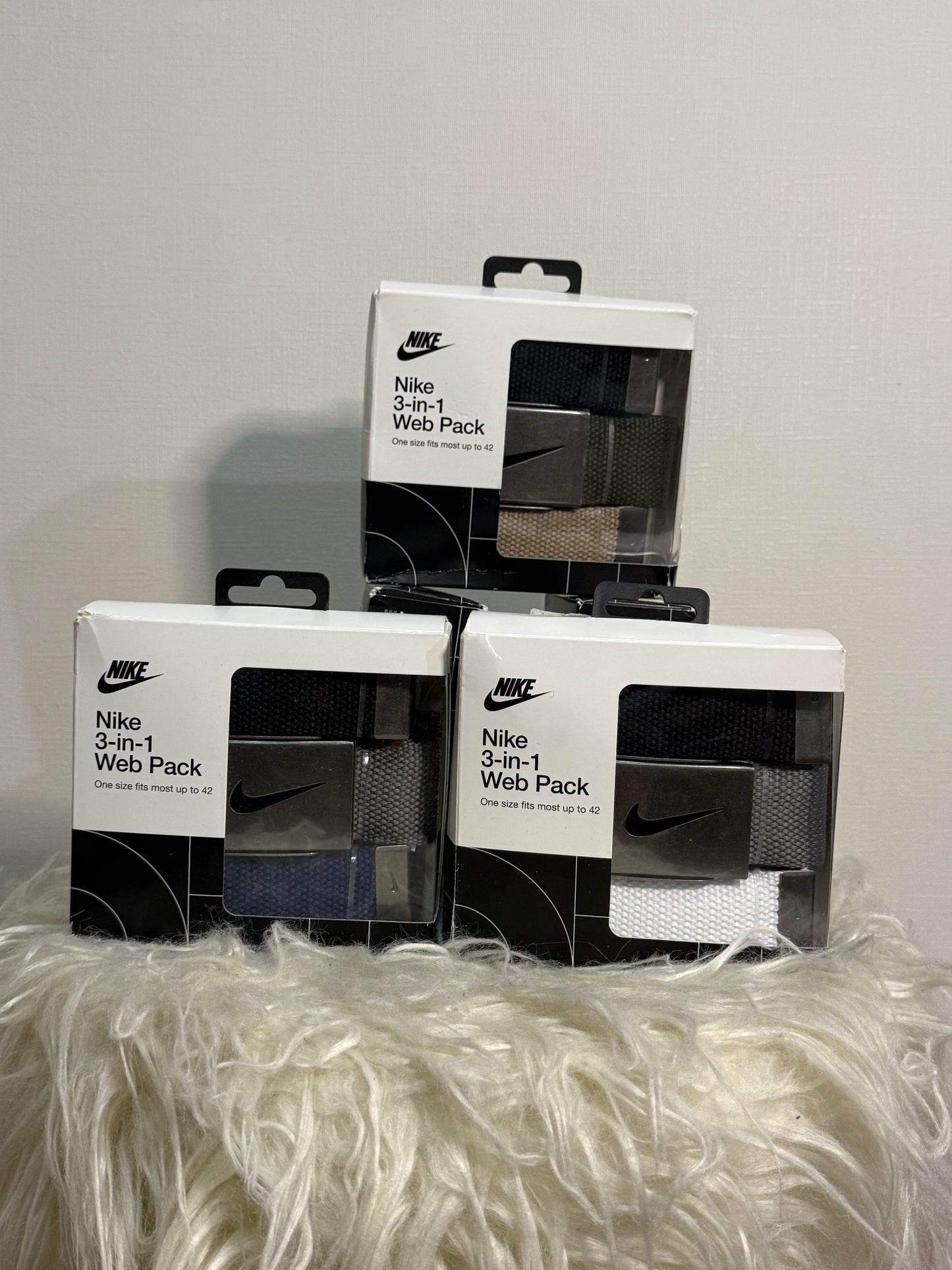 PACK DE 3 CINTURONES