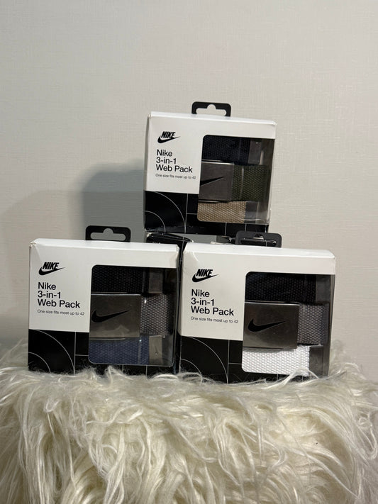 PACK DE 3 CINTURONES