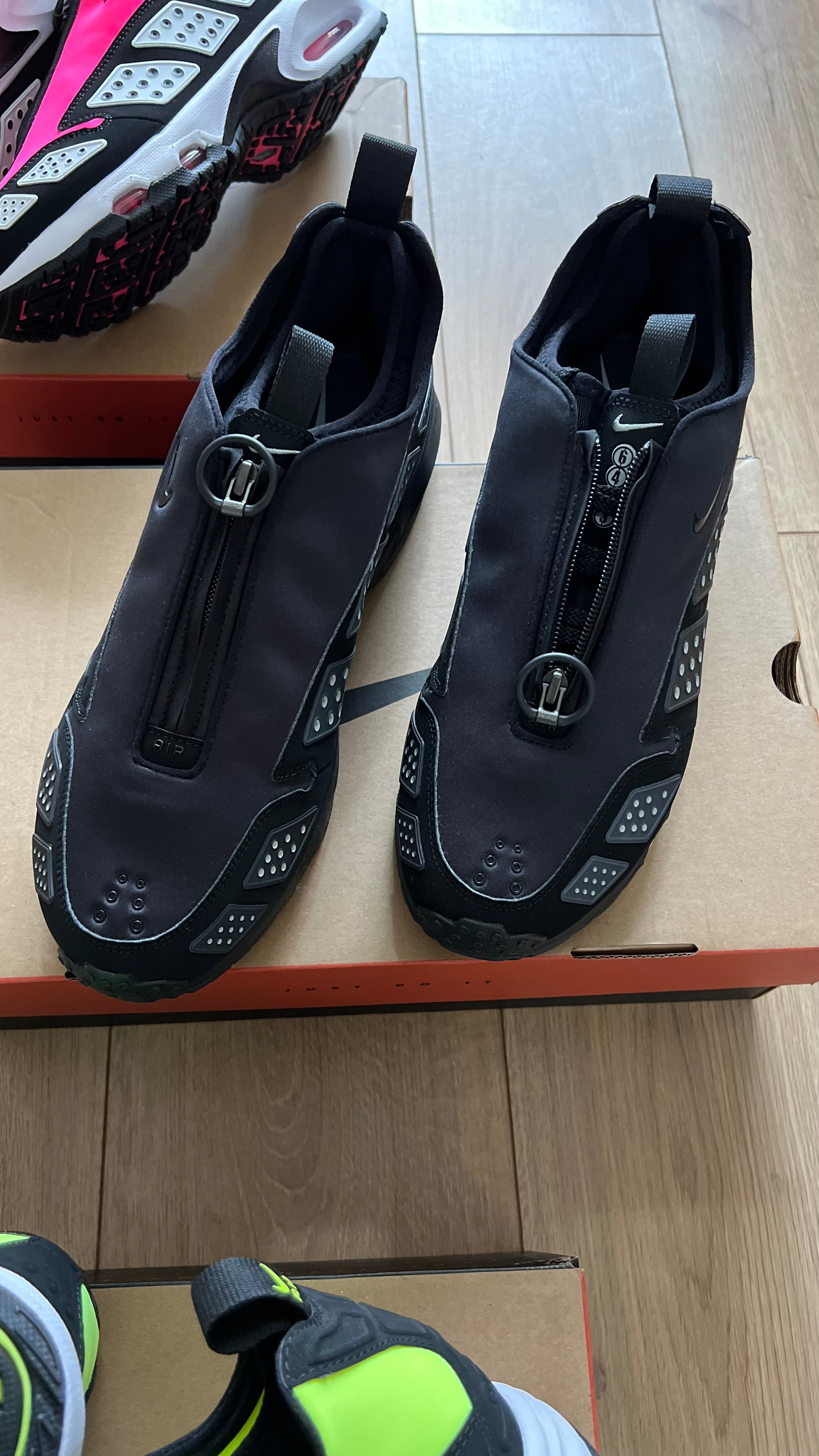 Nike Air Max sndr black silver noir (womens) (con caja)