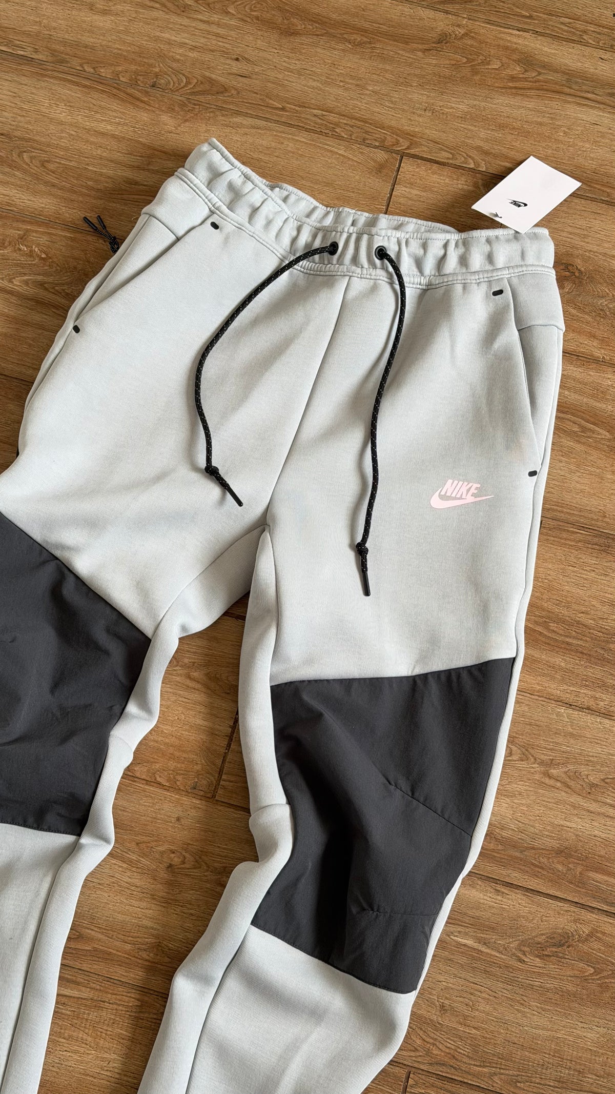 Nike Tech Fleece Pink Grey Tracksuit
