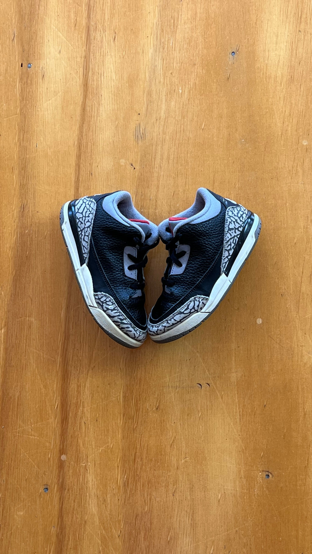 Air Jordan 3 Retro Black Cement Child