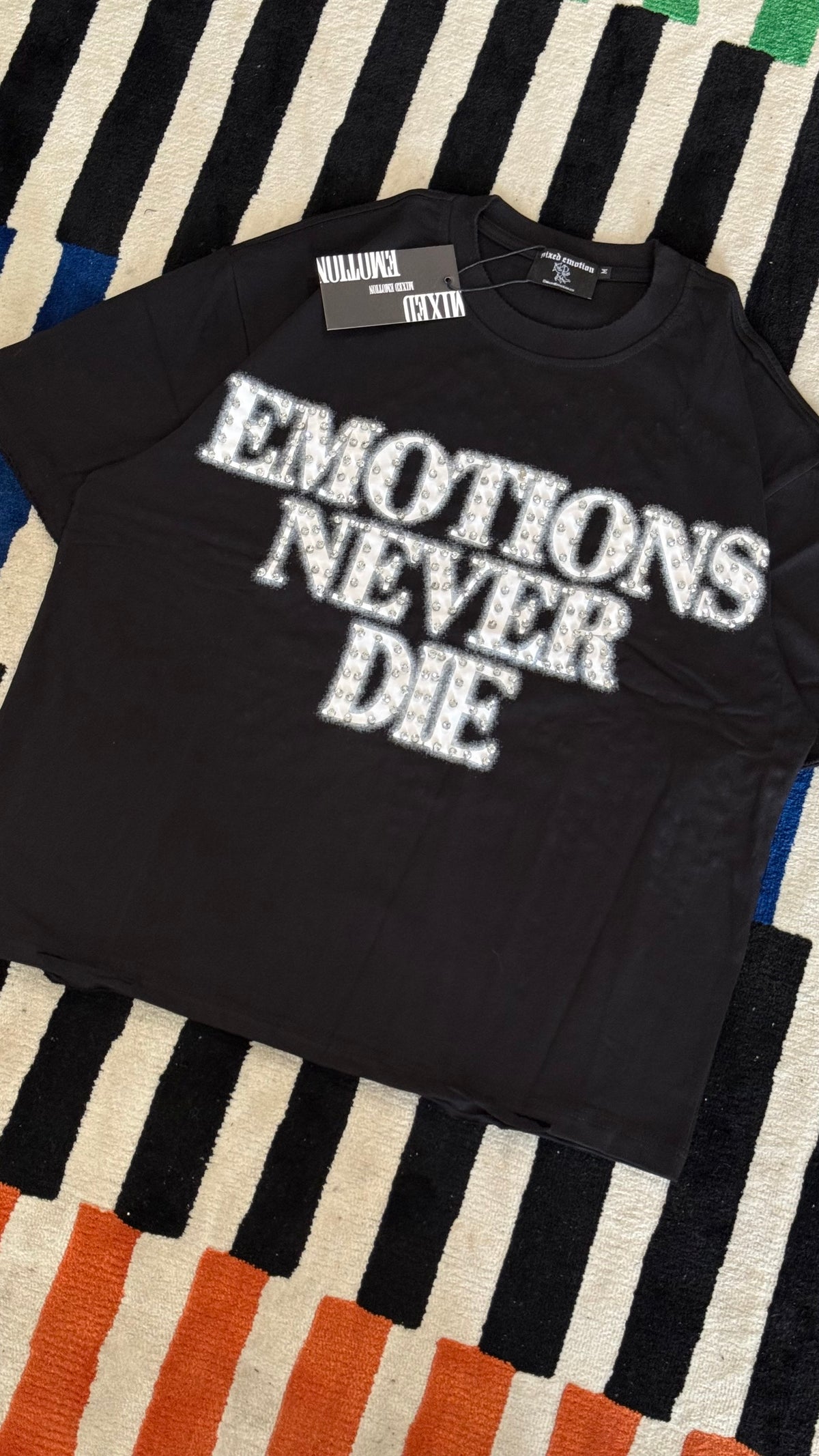 Mixed Emotions "Emotions Never Die" Black Tee