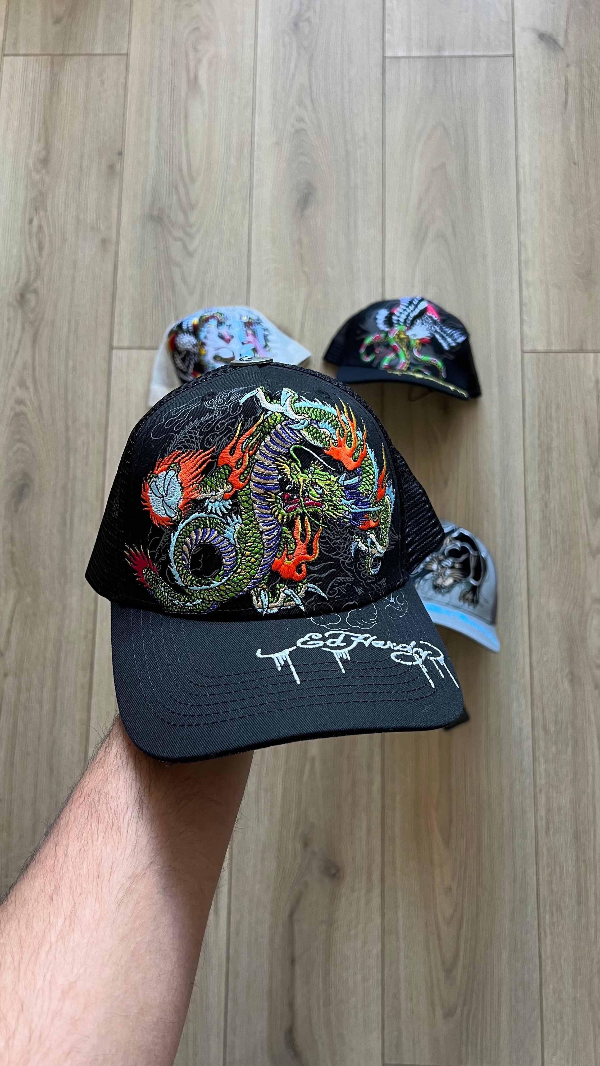 Ed Hardy Dragon Design Hat