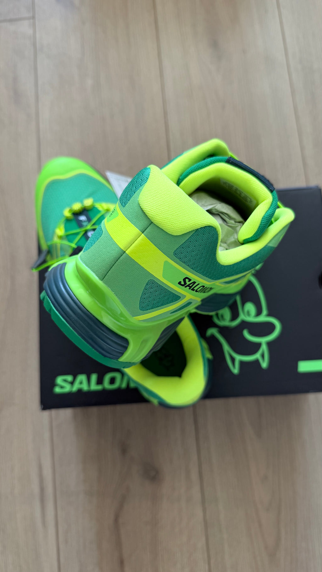 Salomon XT-Pathway 2 Feid Bright Green Safety Yellow (con caja)