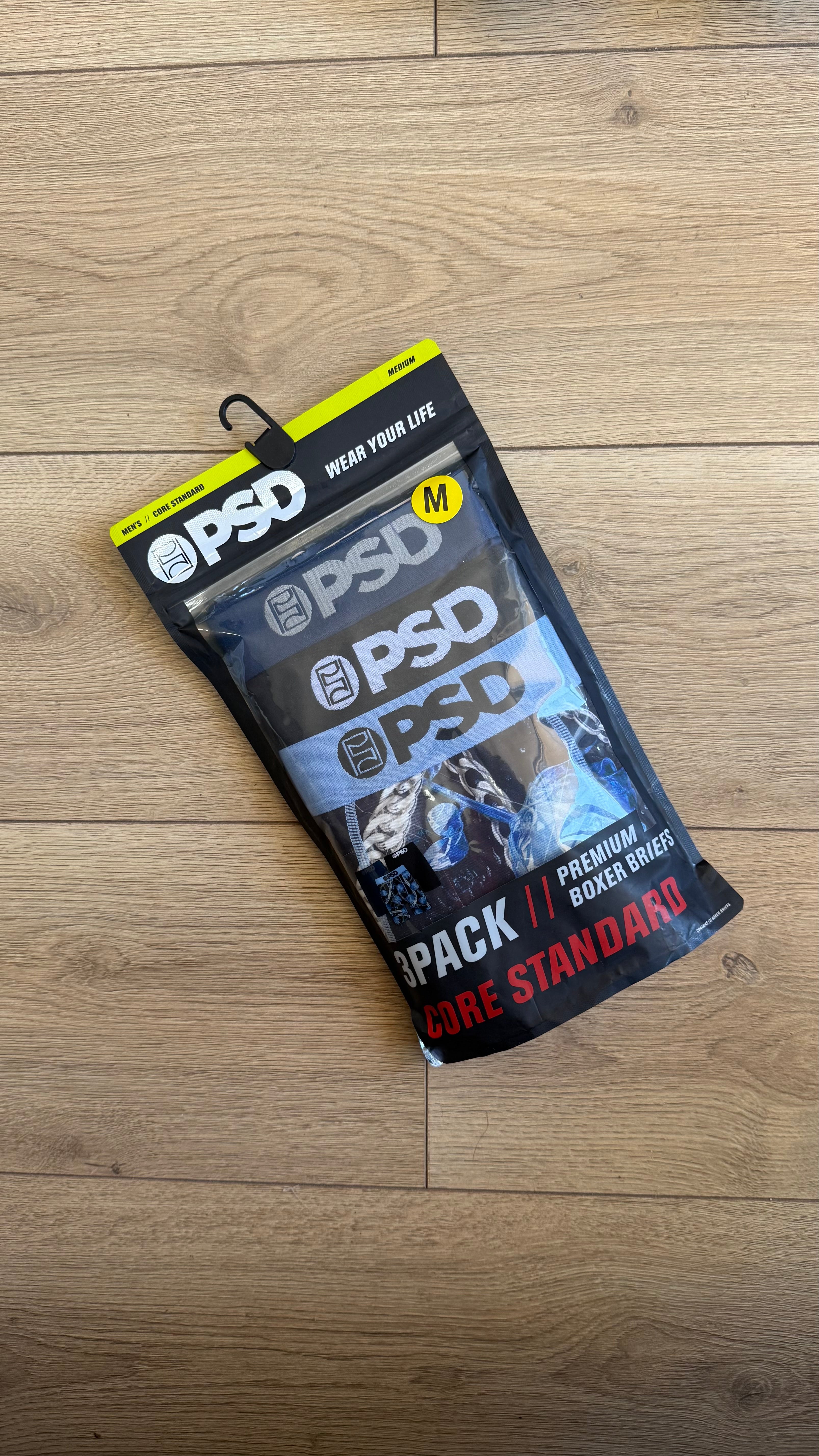 Pack de 3 Boxers PSD - Blue Diamonds Chains