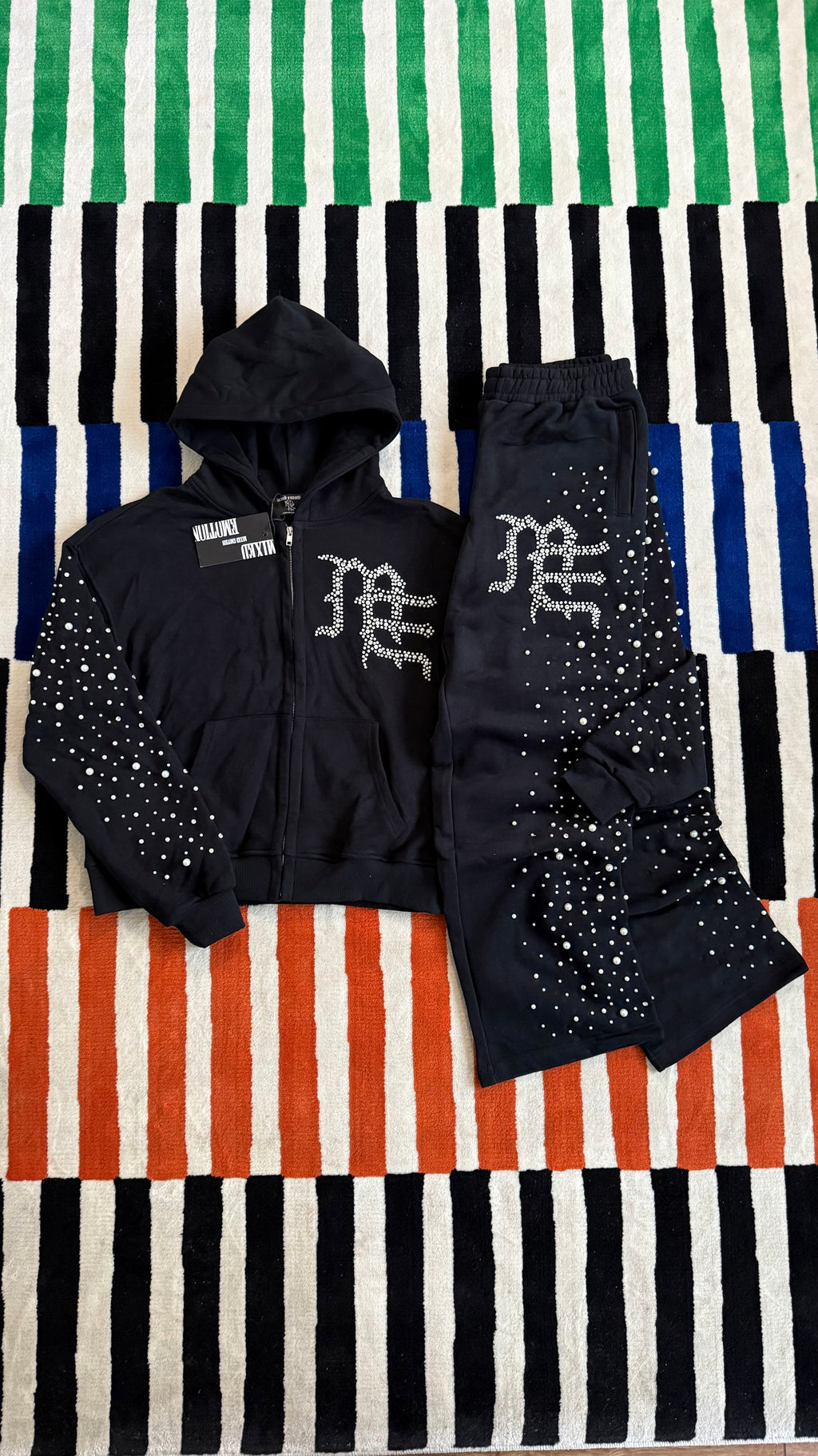Mixed Emotions Black Pearl Tracksuit