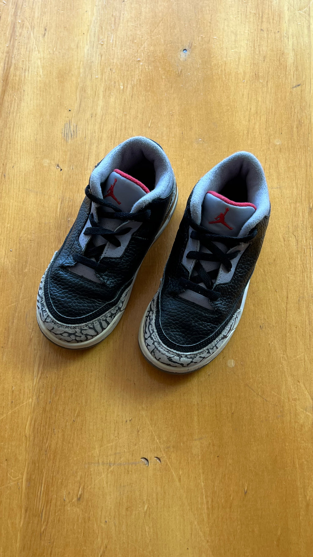 Air Jordan 3 Retro Black Cement Child