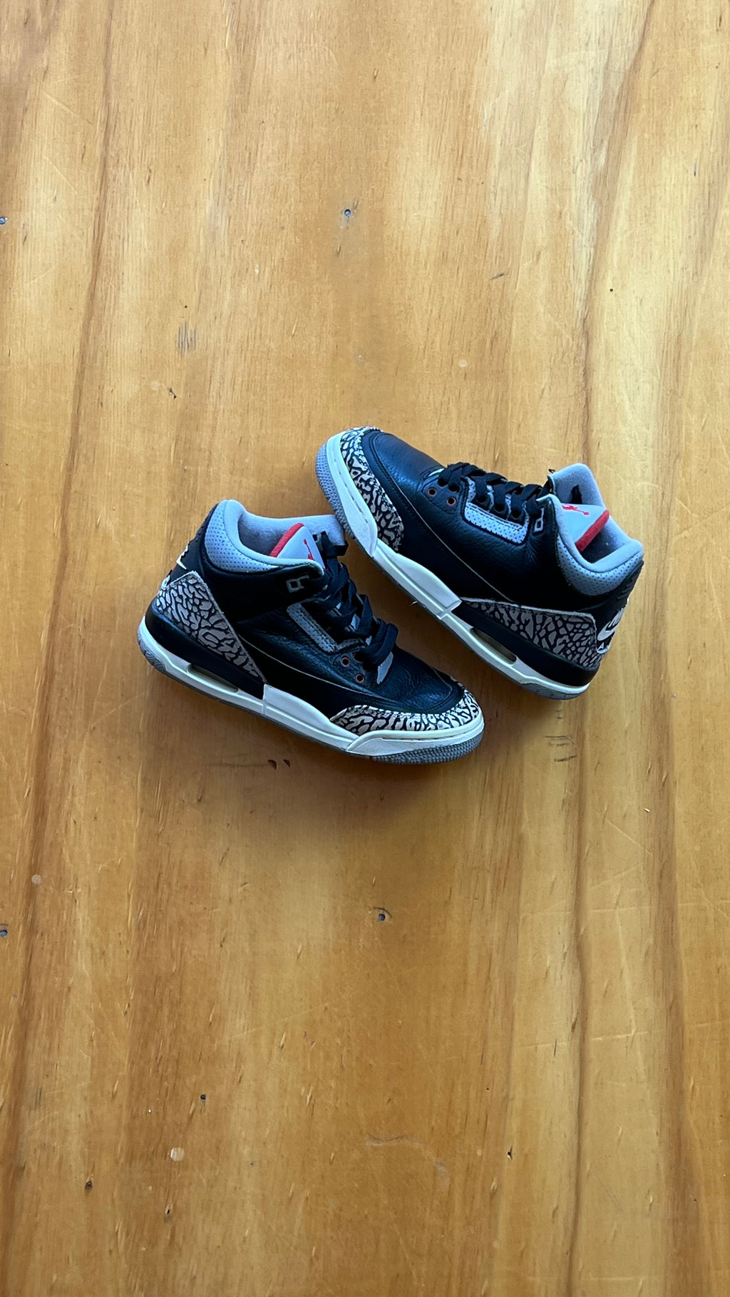 Air Jordan 3 Retro Black Cement Youth