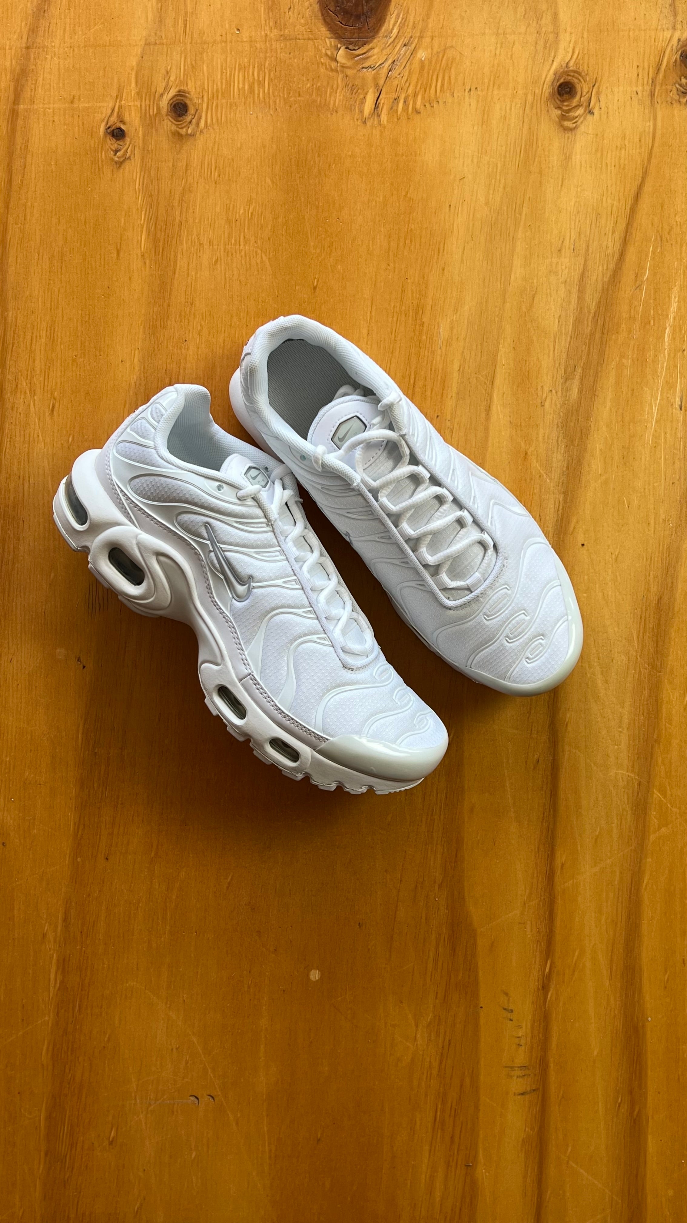 Nike TN GS Triple White