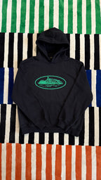Corteiz OG Alcatraz Hoodie Black