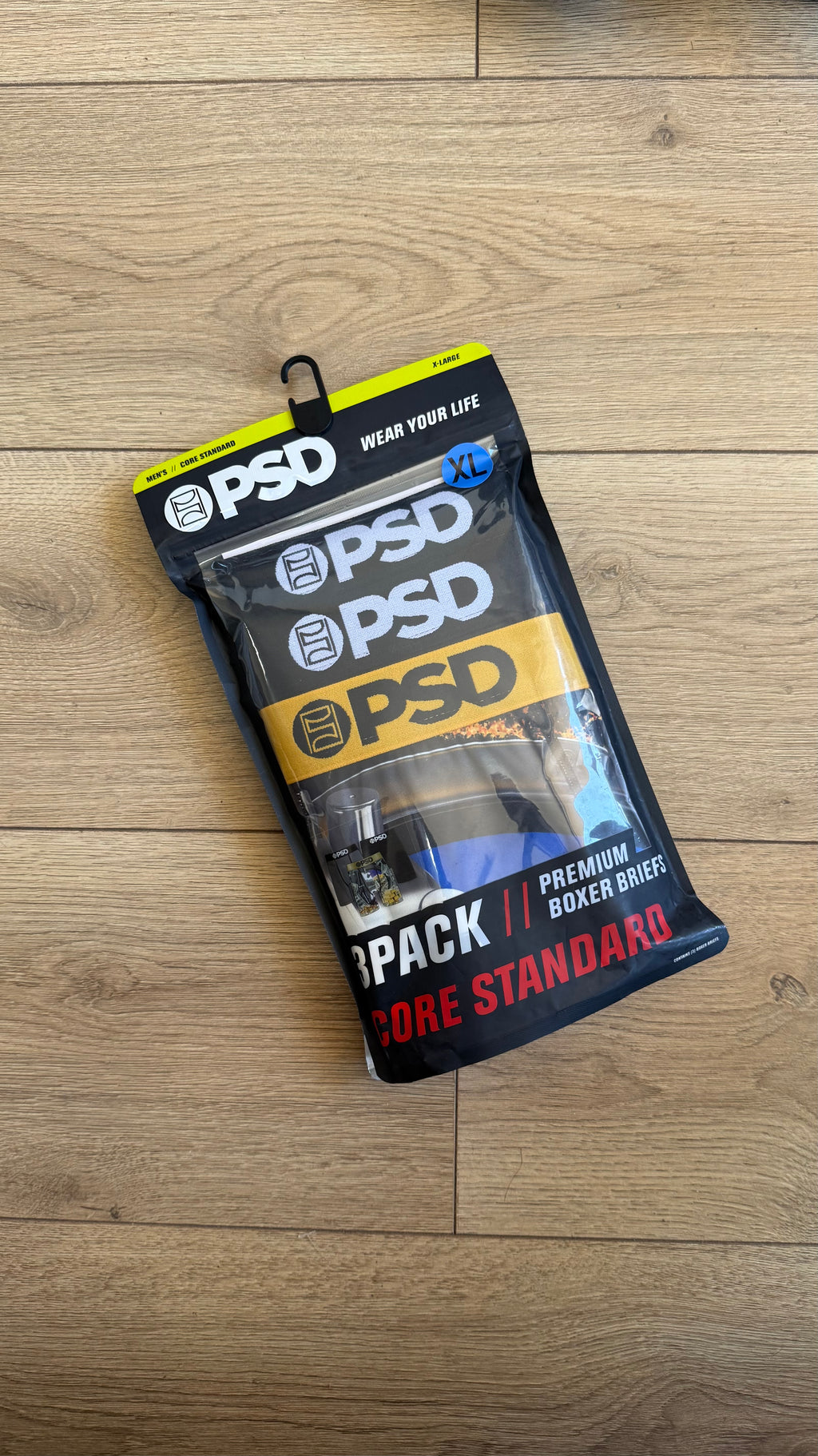 Pack de 3 Boxers PSD - Gold Ingot