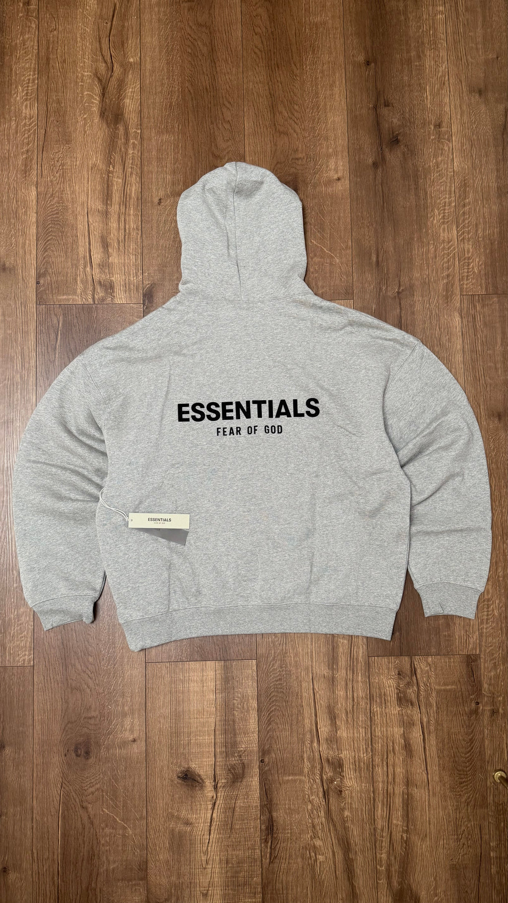 Hoodie Essentials Gris Claro