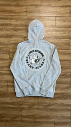 True Religion Big Buddha Logo Grey Full-Zip