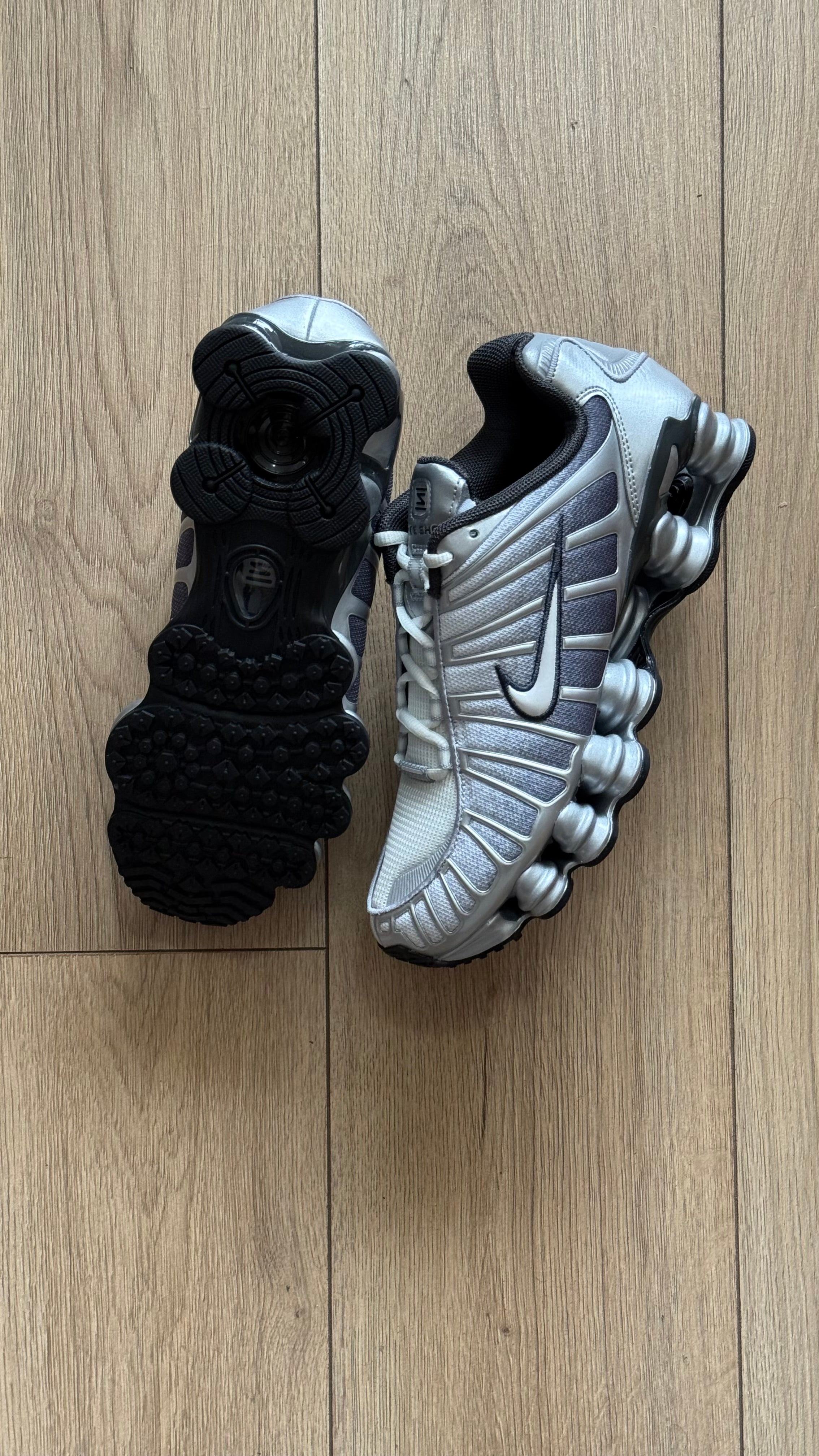 Nike Shox TL Metallic Silver (No Box)