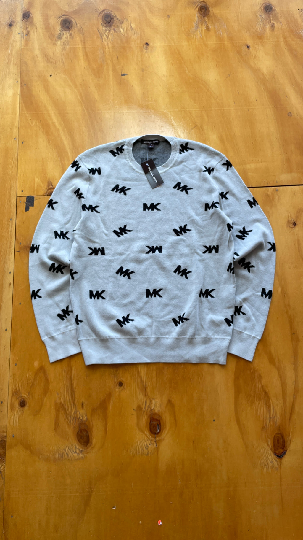 Michael Kors Sweater Multilogo Gray