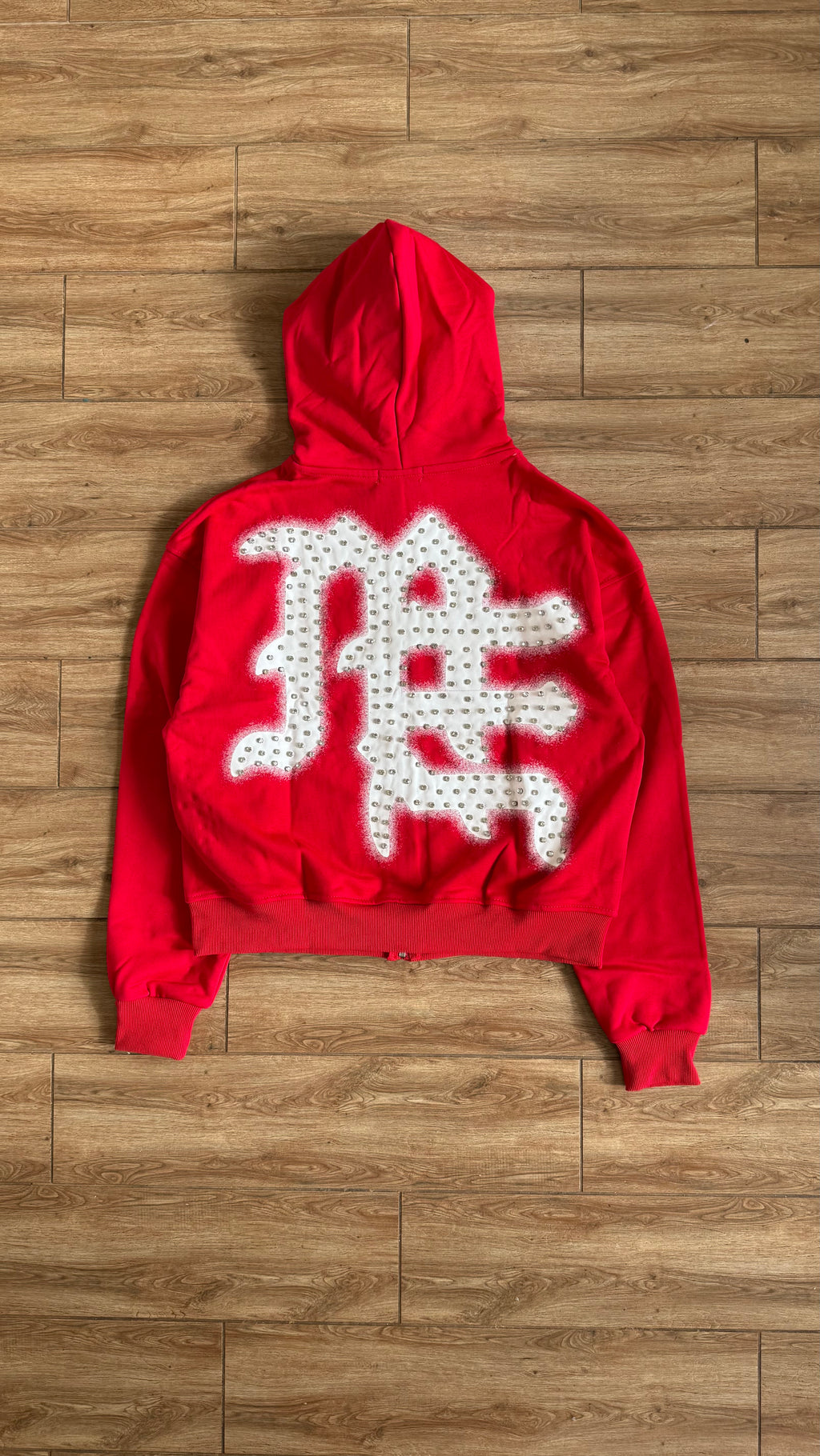 Mixed Emotions "Emotions Never Die" Hoodie Zipper Rojo