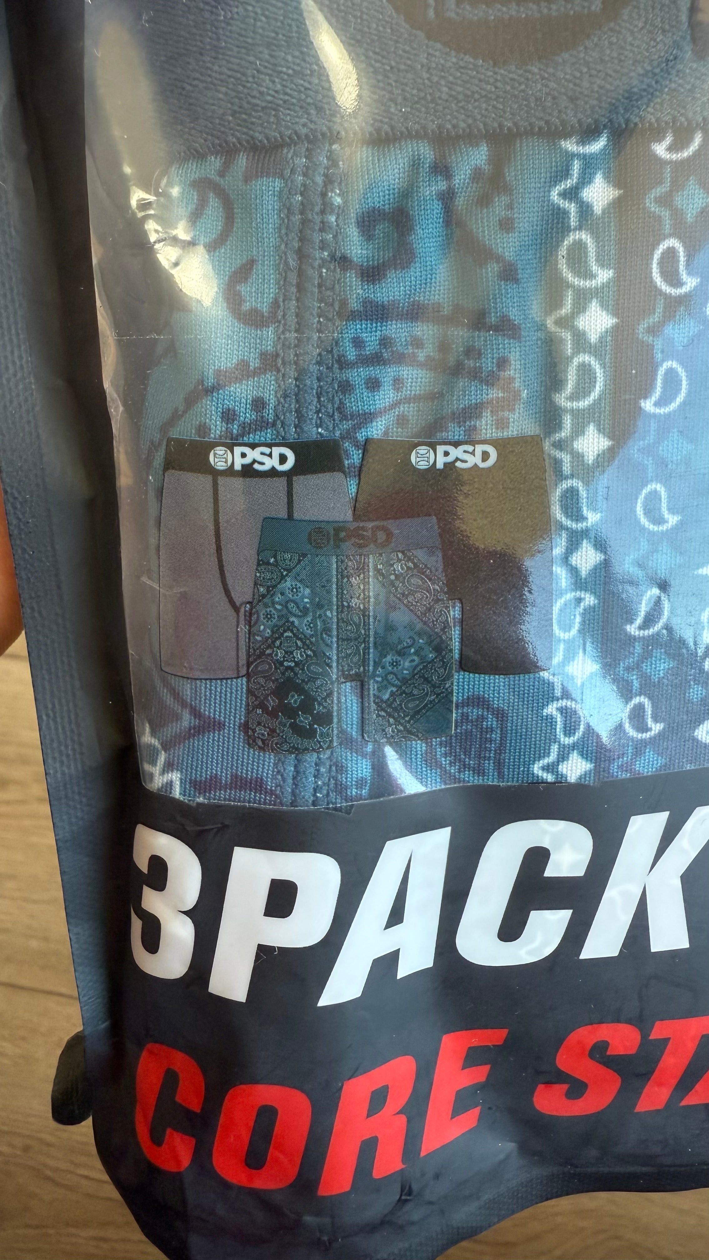 Pack de 3 Boxers PSD - Bandana Pattern