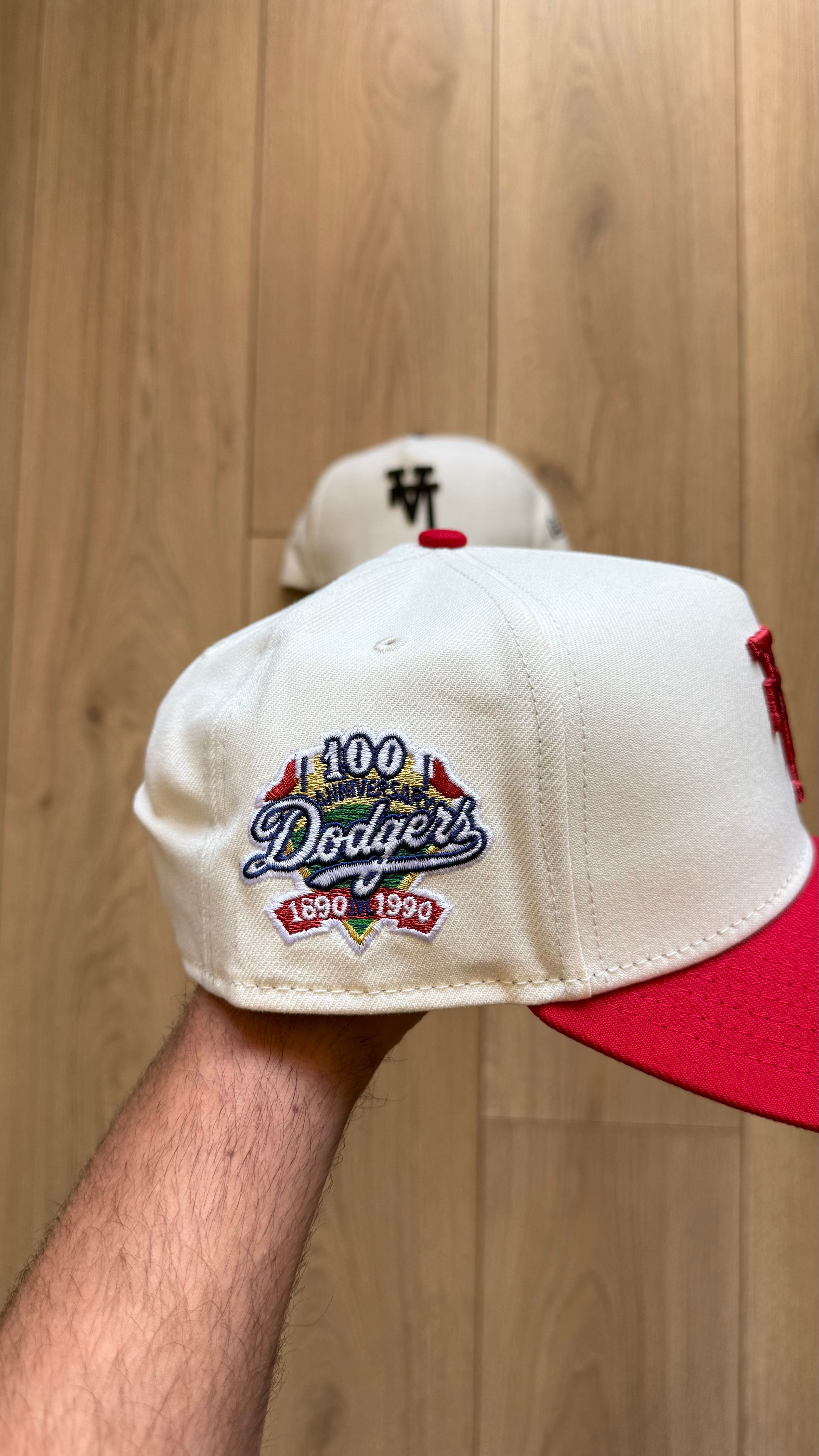 Los Angeles Dodgers New Era MLB 9Forty Hat White Red