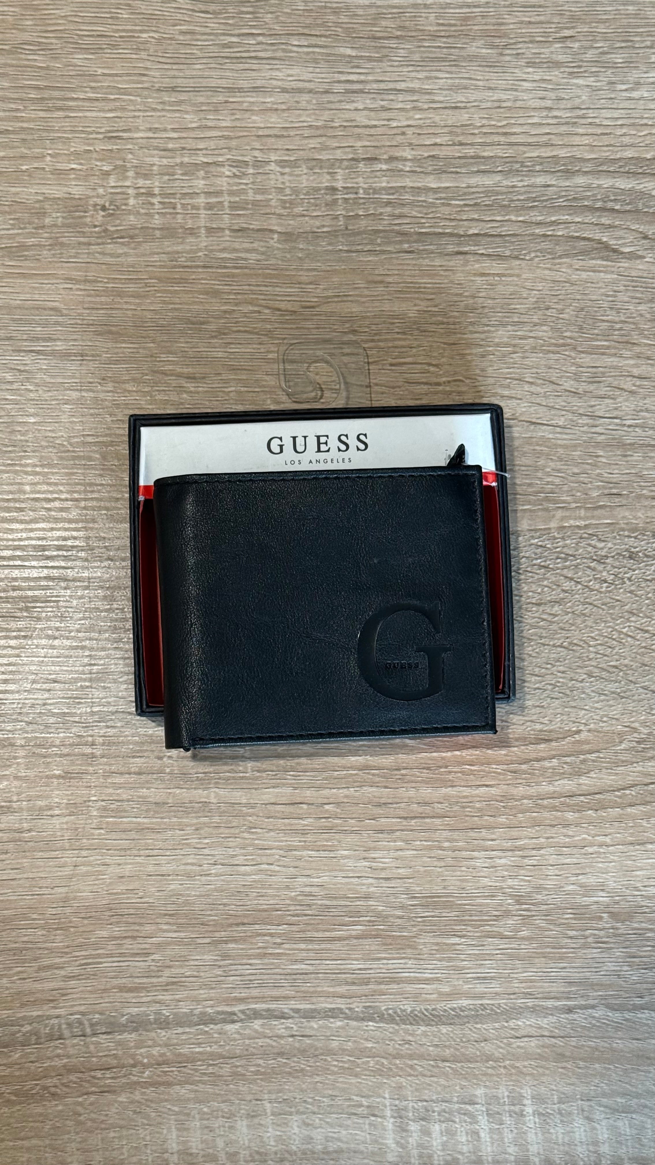Billetera Guess G Logo Black