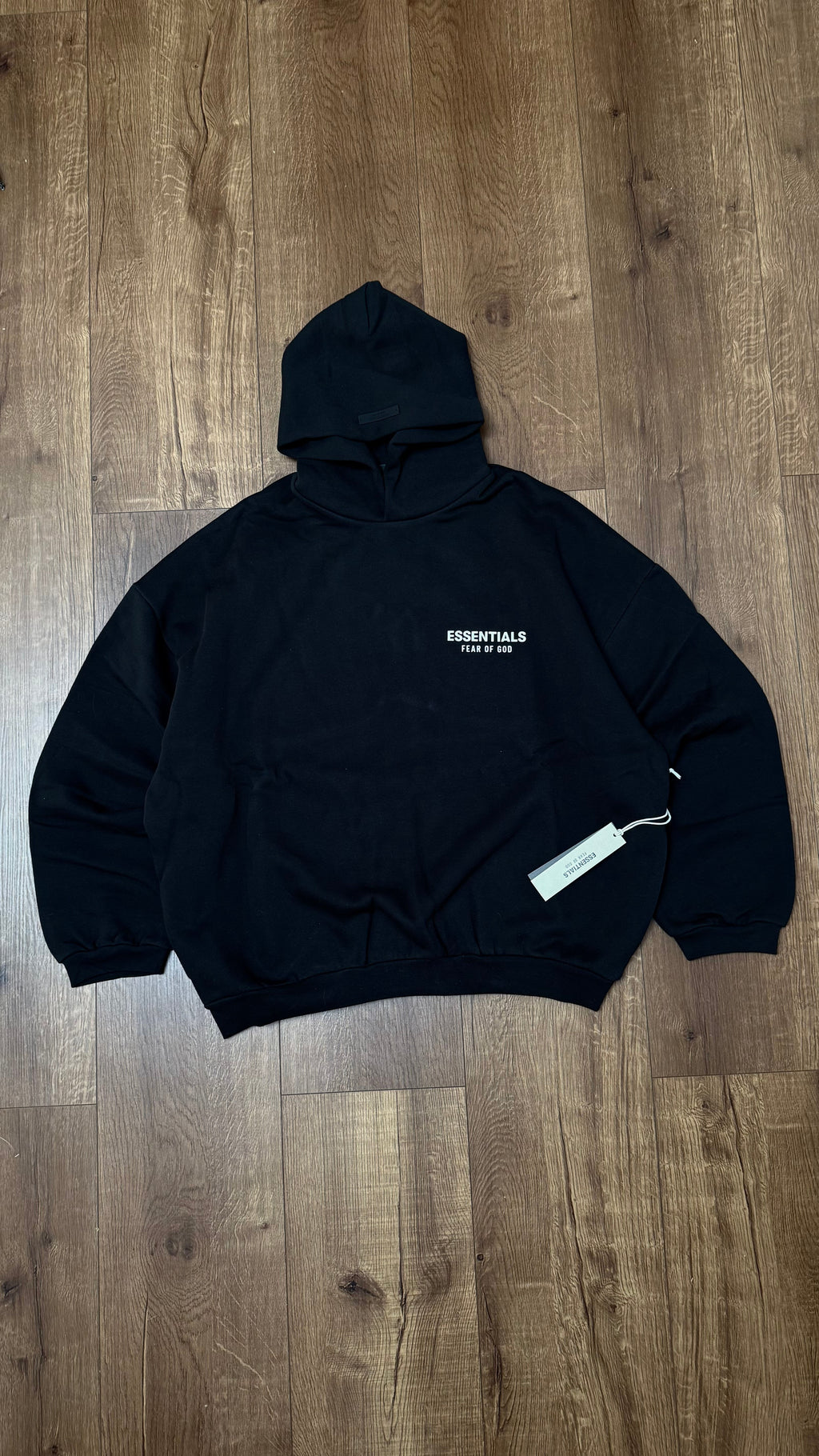 Hoodie Essentials Black (Iteración 2)