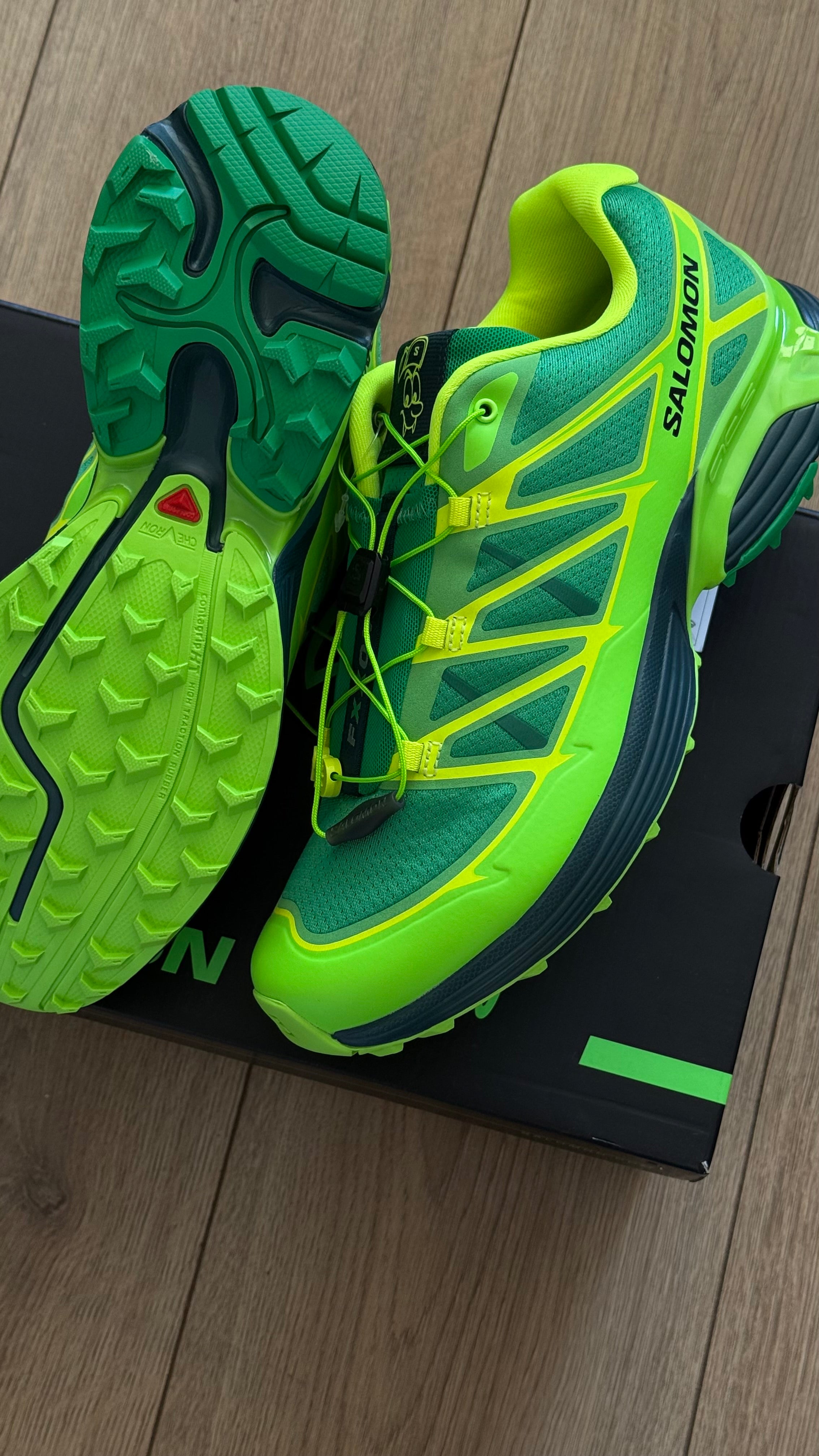 Salomon XT-Pathway 2 Feid Bright Green Safety Yellow (con caja)