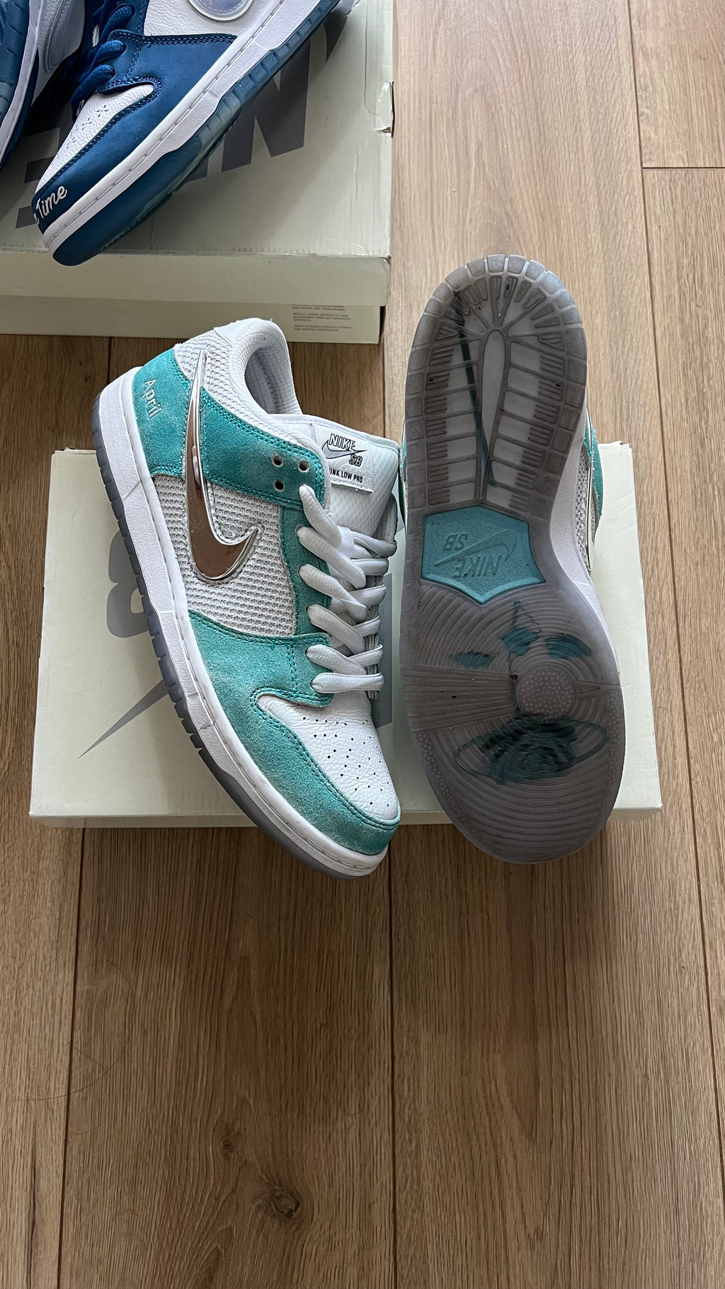 Nike sb dunk low april skateboard (con caja) (usadas 9/10)