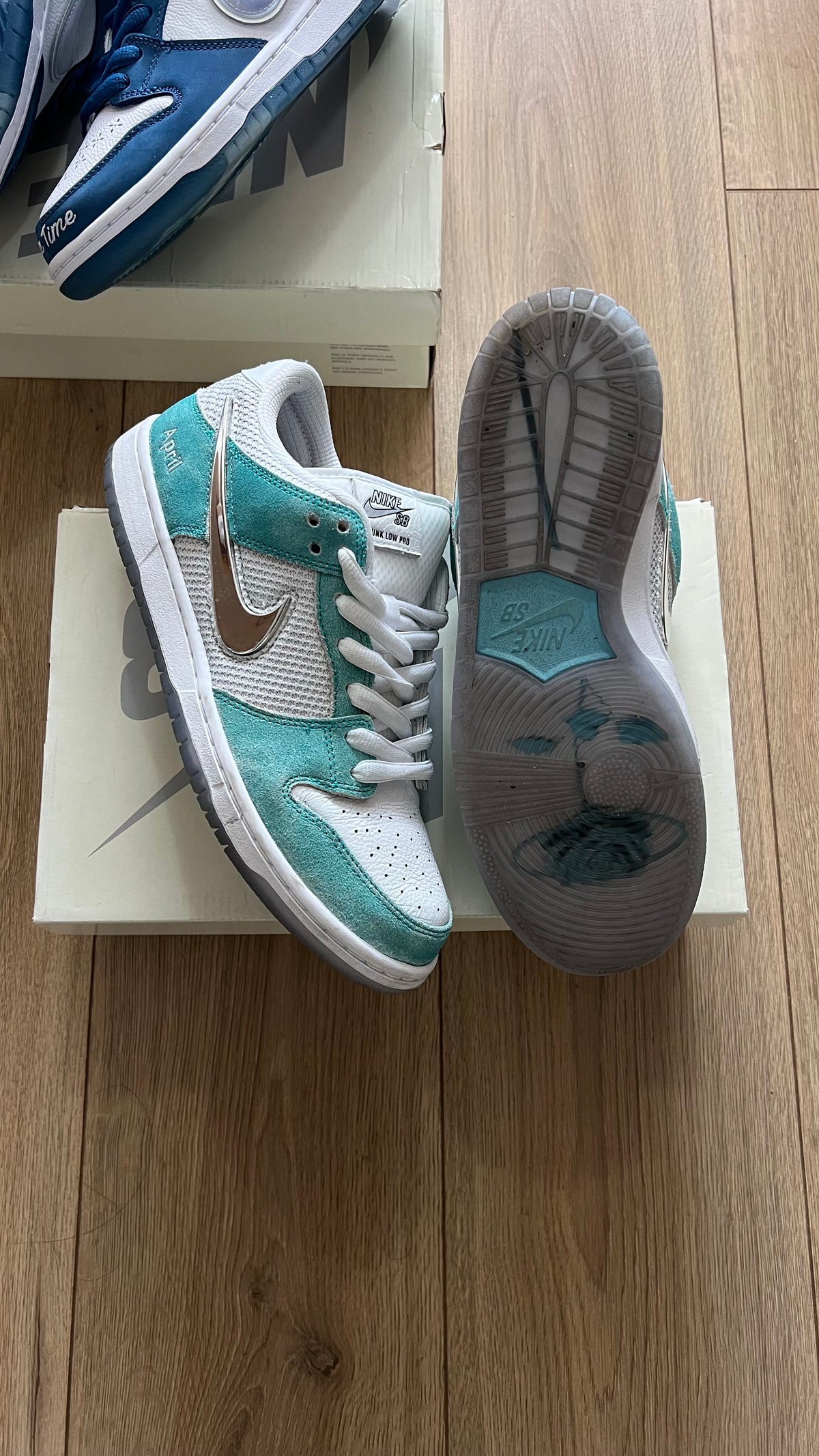 Nike sb dunk low april skateboard (con caja) (usadas 9/10)