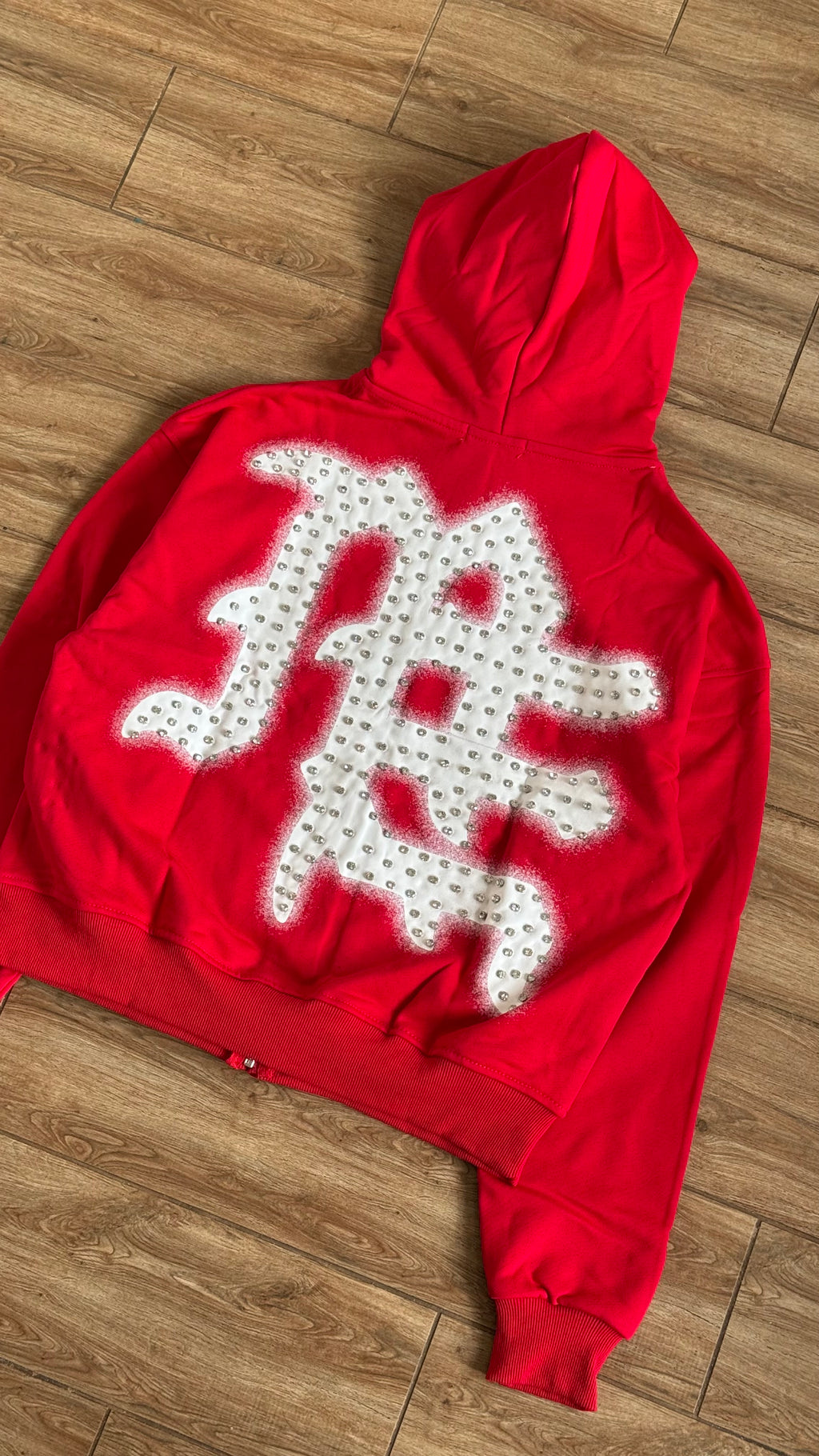 Mixed Emotions "Emotions Never Die" Hoodie Zipper Rojo
