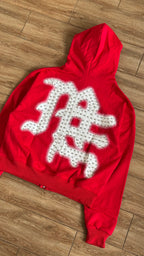 Mixed Emotions "Emotions Never Die" Hoodie Zipper Rojo