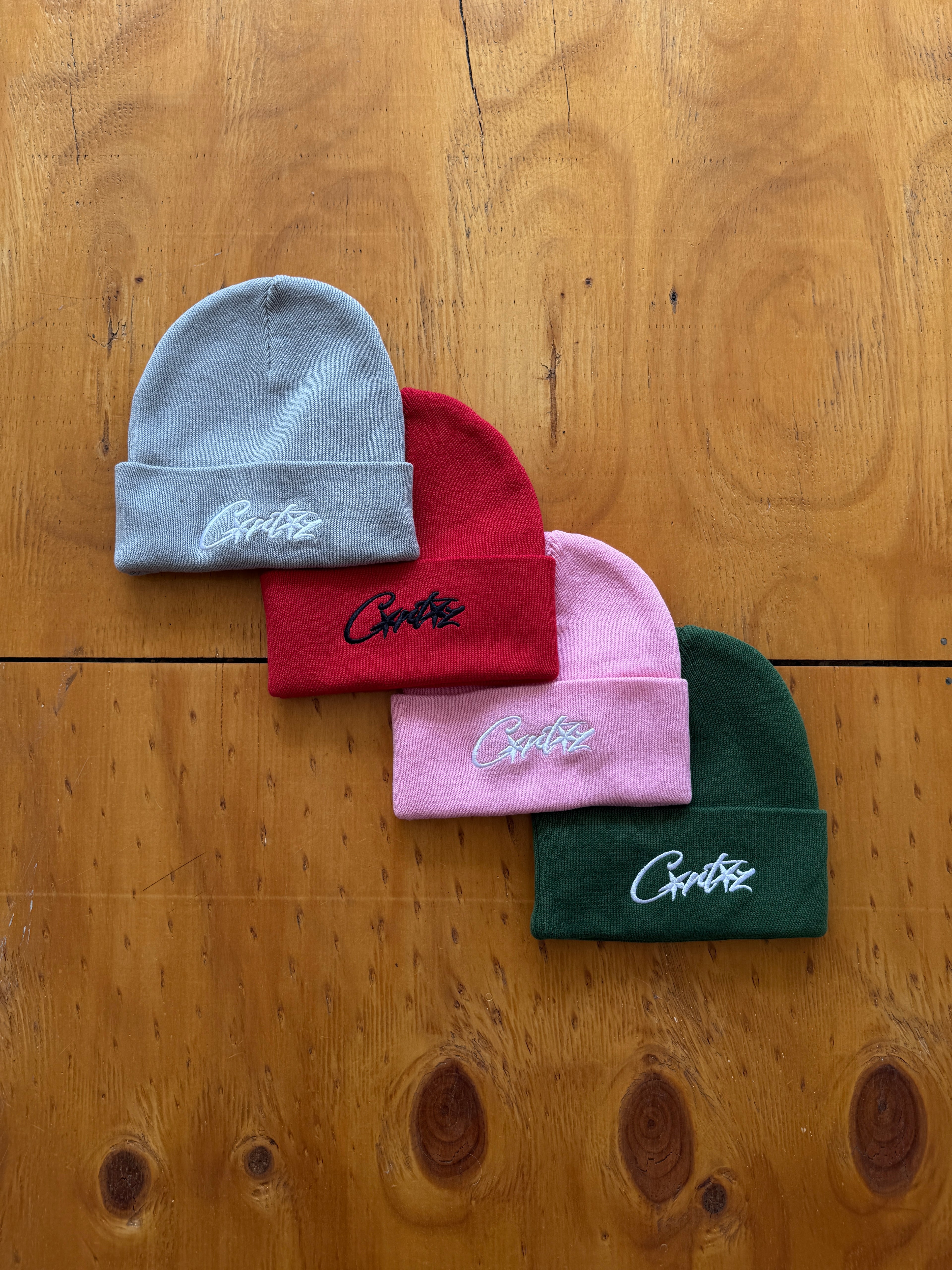 Beanie hat Corteiz Logo Colores