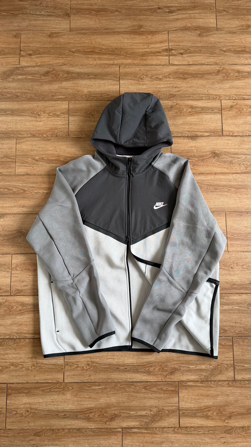 Nike Tech Fleece Pink Grey Tracksuit