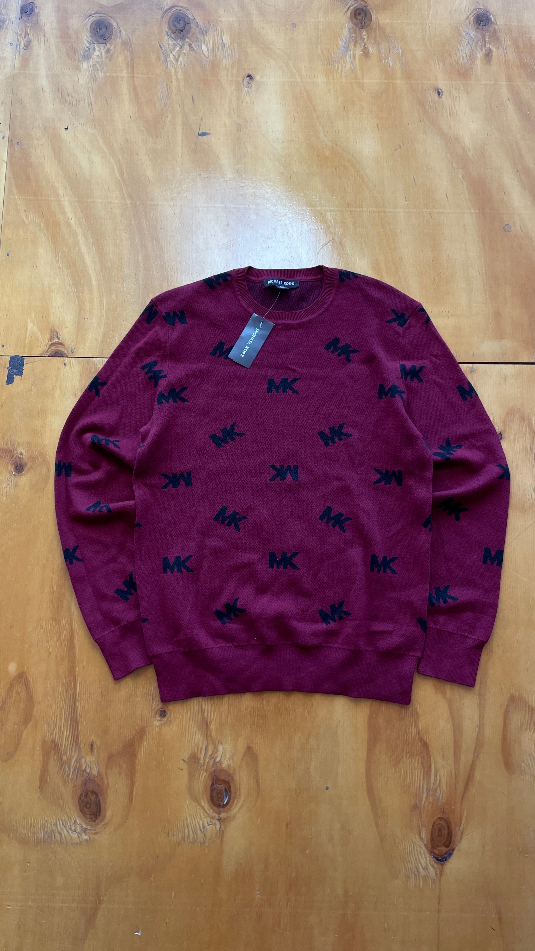 Michael Kors Sweater Multilogo Red